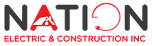 Nation Electric & Construction Inc. Logo